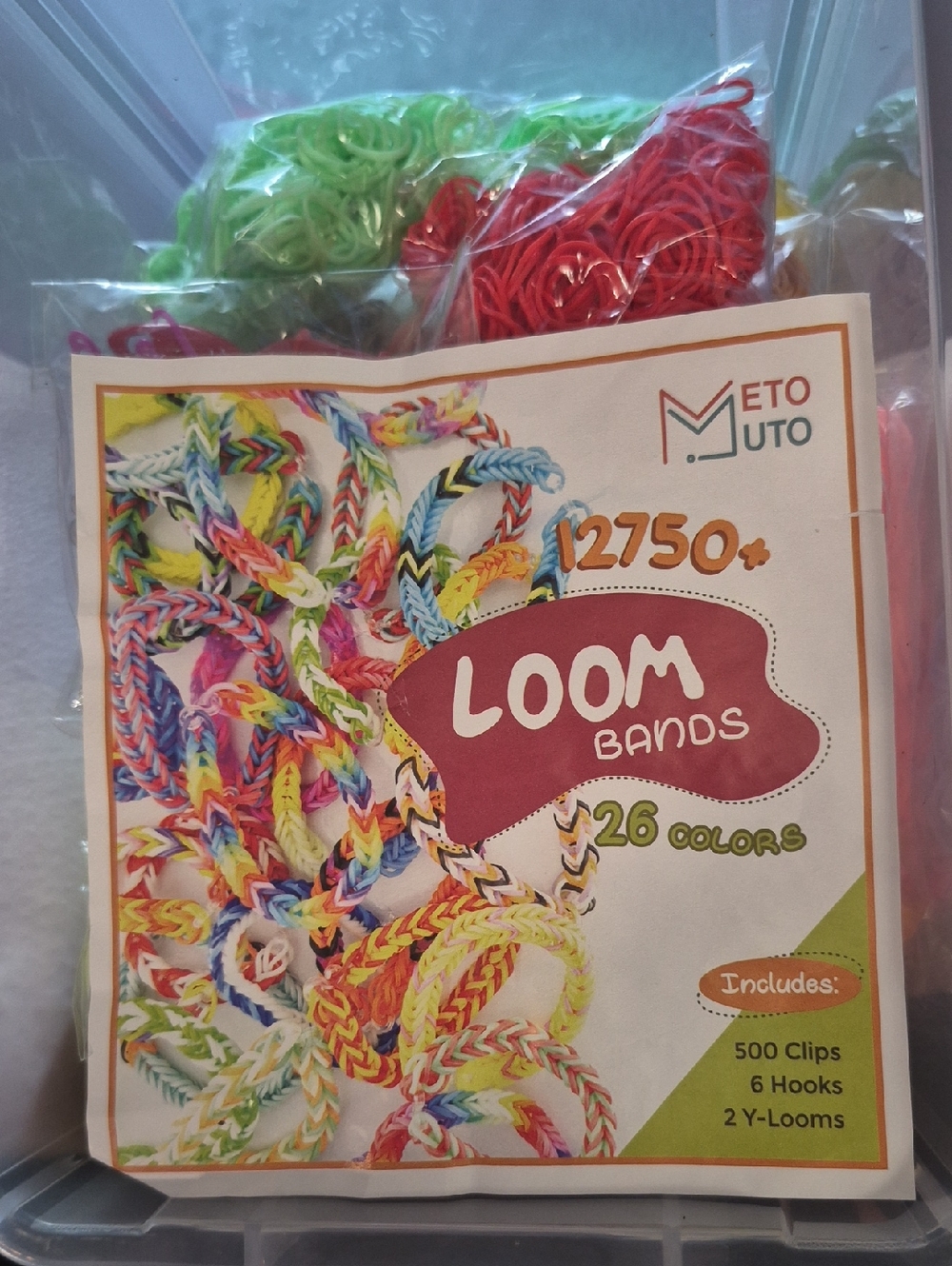 Loom Bands Kit - Multicolor Rubber Bands